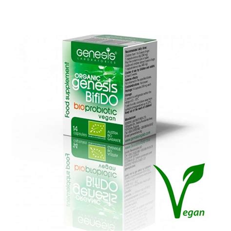 Probióticos Bífidus veganos 14 cápsulas Genesis