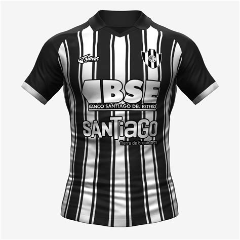Concepto de Camisetas de Central Córdoba SDE (Local, Visitante y