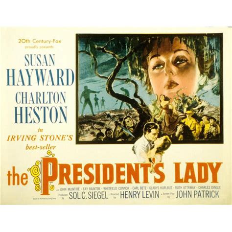 The Presidents Lady Charlton Heston Susan Hayward 1953 Tm And Copyright