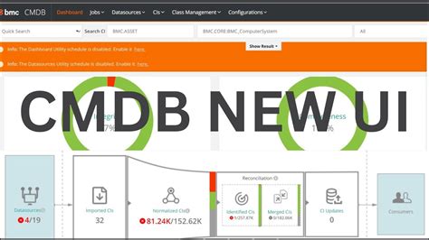 Bmc Remedy Cmdb New Ui Cmdb New Console Youtube