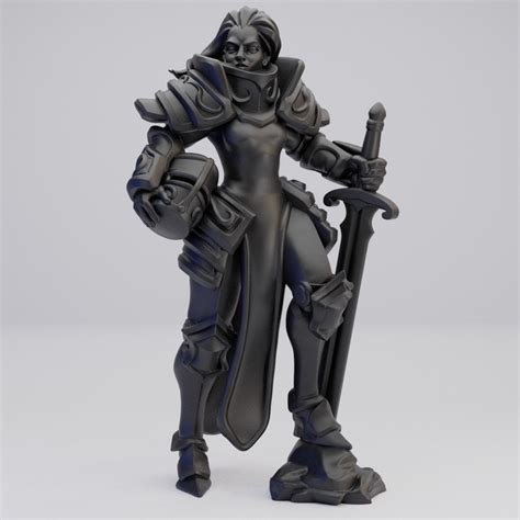 Hot Goblin 女性騎士隊長 ミニチュア ホットゴブリン 中世ファンタジーTRPG