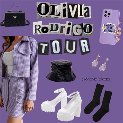 Sour Tour / Olivia Rodrigo Outfit Ideas | Concert outfit, Purse strap ...