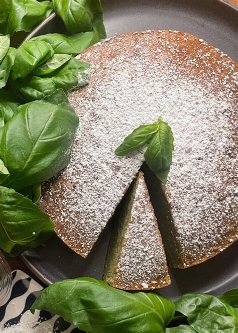 Lemon Basil Olive Oil Cake Gotham Greens