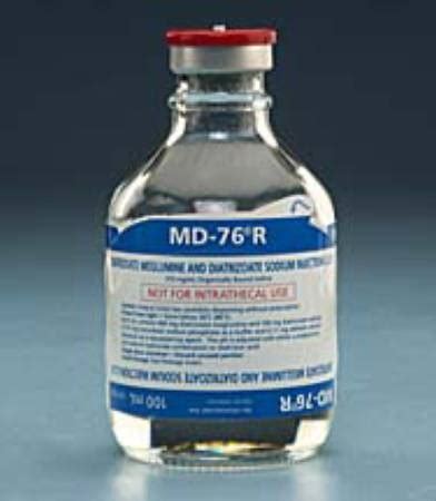 Md R Contrast Media Diatrizoate Meglumine Diatrizoate Sodium