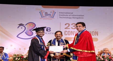 Iiit Bangalore Organises 23rd Convocation Ceremony Education Matters