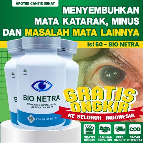 Jual Bionetra Asli Obat Mata Katarak Minus Mata Plus Glaukoma Obat Mata