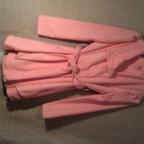 New Hot Pink Baby Doll Coat MYRAS TOUCH
