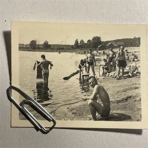NACKTE SOLDATEN AM Strand NUDE Nackt Naked 7x5 Original Foto 2 WK EUR 1 00 PicClick DE