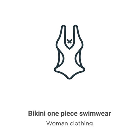 One Piece Bikini Free Stock Vectors
