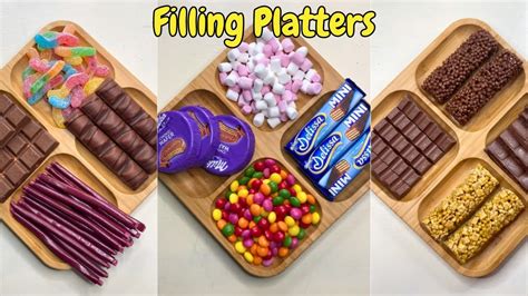 Filling Platter With Sweets Best Tiktok Compilation Asmr No