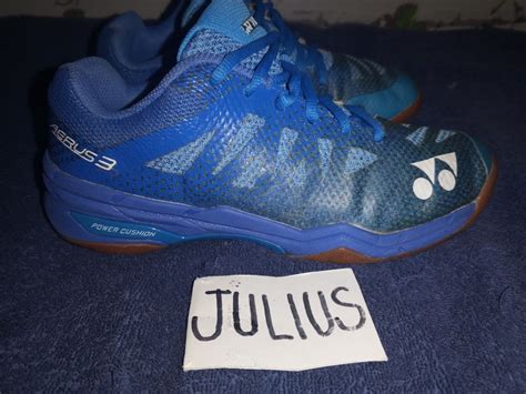 Yonex Aerus 3 Blue, Women's Fashion, Footwear, Sneakers on Carousell
