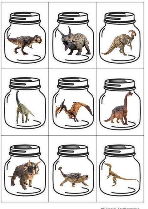 Nombres De Dinosaurios