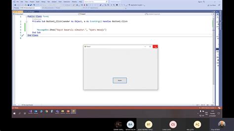 Messagebox Visual Basic Visual Studio Youtube