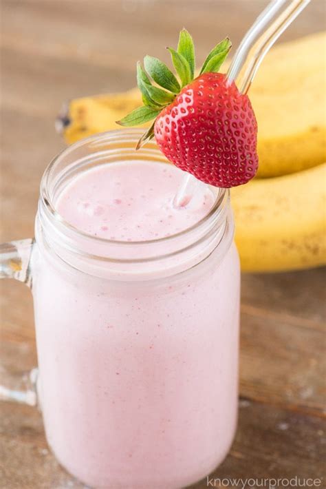 Strawberry Banana Smoothie Recipe