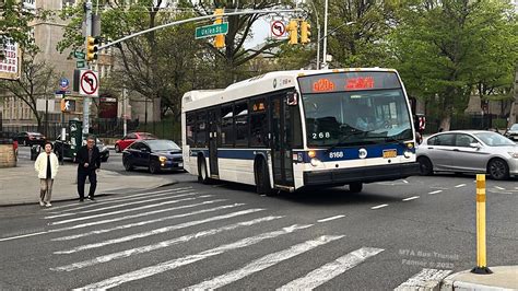 Mta Nyct Rare Novabus Lfs Q A Youtube