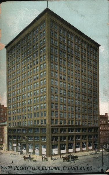 Rockefeller Building Cleveland Oh Postcard