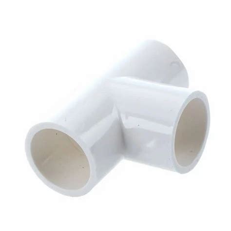 White Pvc 3 Way Connector At Rs 21piece In Kolkata Id 19473792730