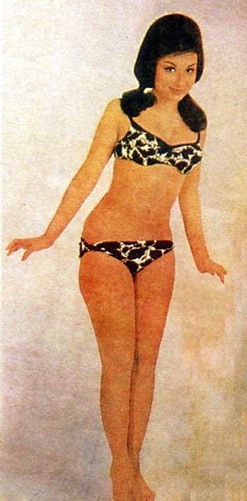 Sharmila Tagore Bikini Shoot For Filmfare 1966