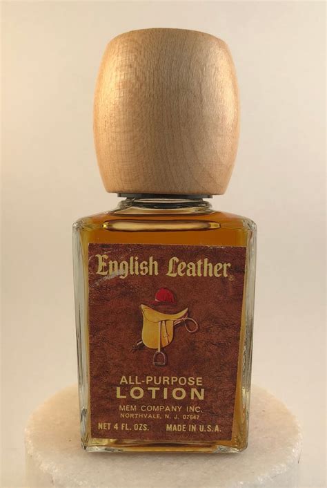 Vintage Mem Company English Leather All Purpose Lotion 4 Fl Oz Etsy