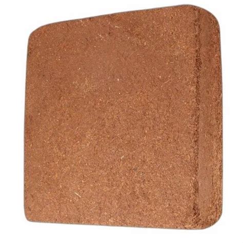 Square Brown Organic Cocopeat Block For Plant Nurseries At Rs Kg In