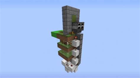 Manual Sheep-Shearing Cell Minecraft Map