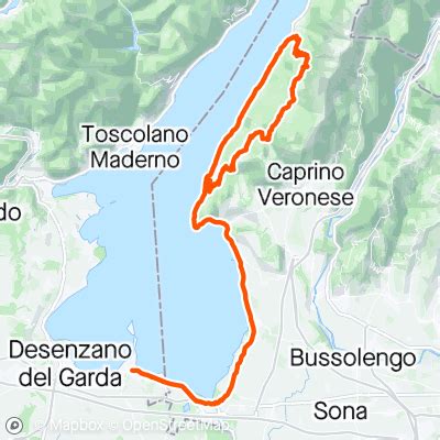 Sirmione Punta Veleno Km Cycling Route On Strava