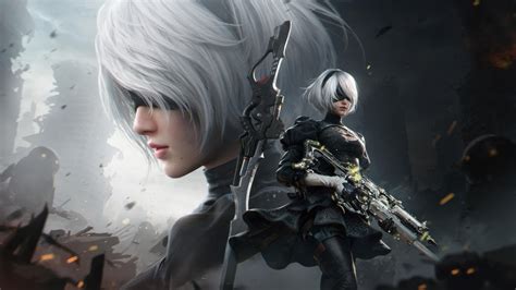 yorha  type   nierautomata  ultra hd wallpaper