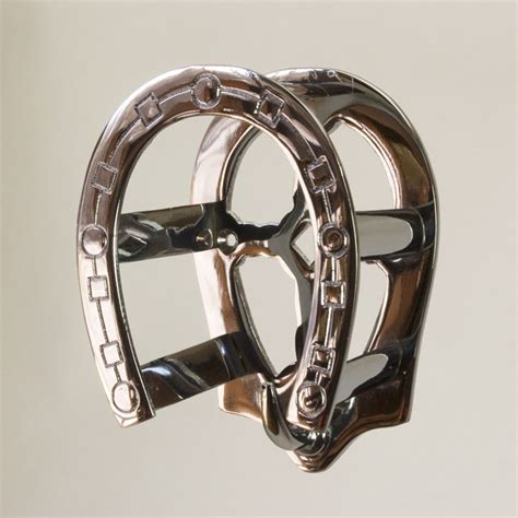 chrome horseshoe bridle rack  fennell
