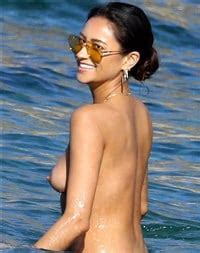 Shay Mitchell Topless On A Nude Beach Pics