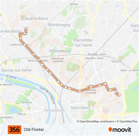 356 Route Schedules Stops And Maps Cité Floréal Updated