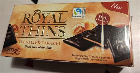 Royal thins type salted caramel - 200 g