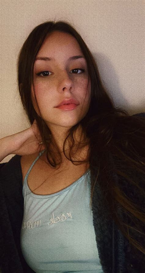 French Brunette Girl Selfie Brunette Girl Brunette Girl