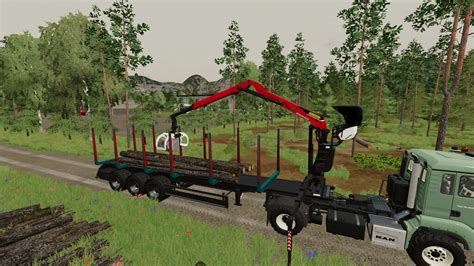 Fliegl Timber Runner Z Crane Pack V Fs Mod