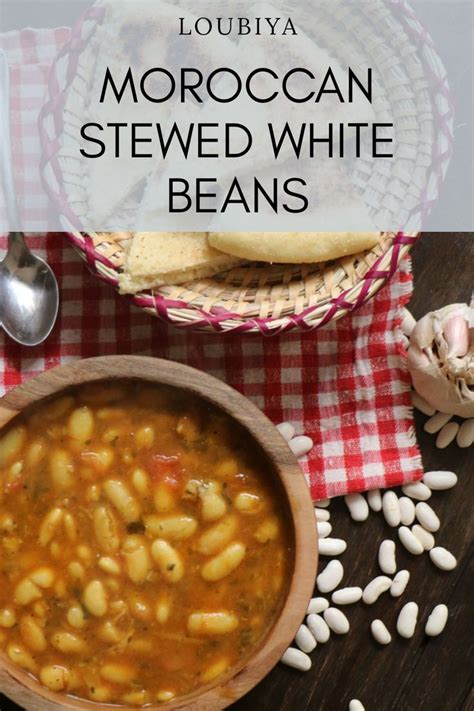 Moroccan Loubia Or Stewed White Beans Healthy Recipes And Lifestyle