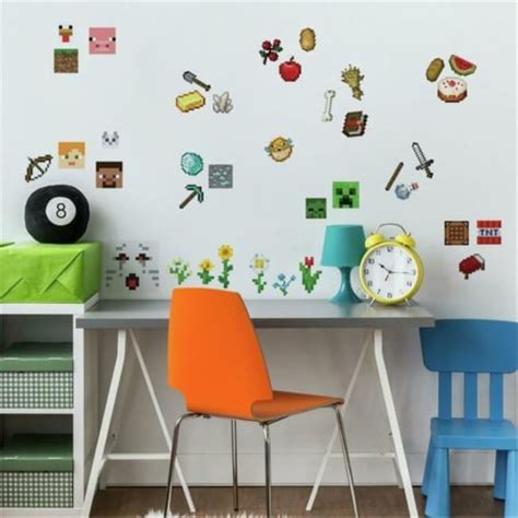 Roommates Minecraft Peel And Stick Wall Decals 1 Ct Kroger