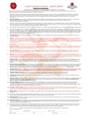 Fillable Online Indemnity Agreement Purpose And Key Terms In Fax