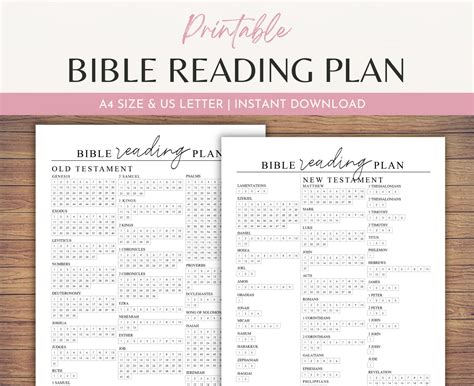 Books And Chapters Of The Bible Checklist - Bible Wisdom Hub