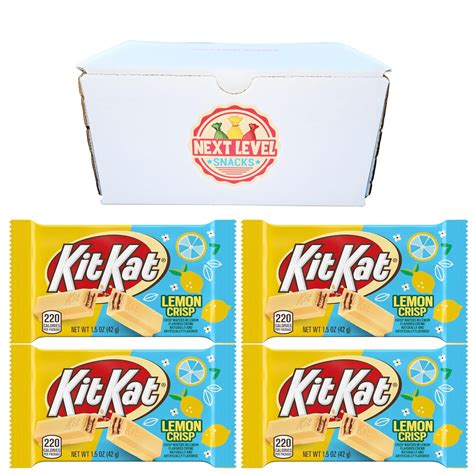 Kit Kat Lemon Crisp Limited Edition Lemon Creme Flavored Wafer Next Level