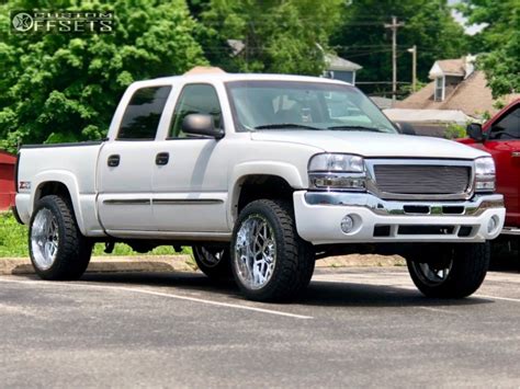 2006 Gmc Sierra 1500 Classic Wheel Offset Aggressive 1 Outside