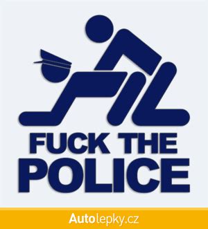 Samolepka Na Auto S Textem Fuck The Police Autolepky Cz