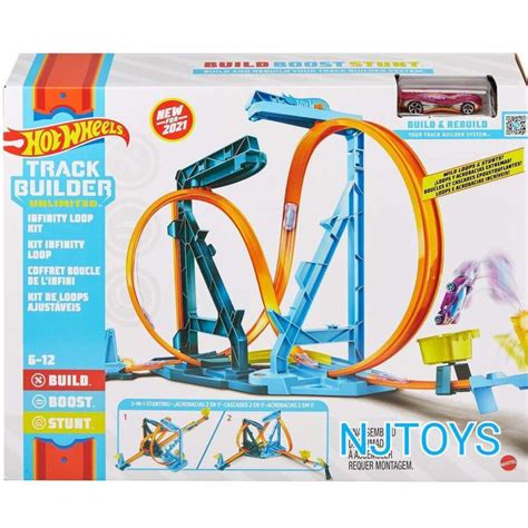 Promo Hot Wheels Track Builder Infinity Loop Kit Trackset Diskon Di Seller Njtoys Jelambar