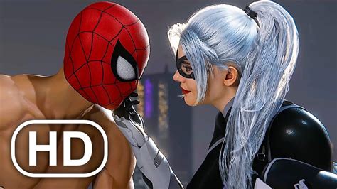 Spider Man Cheating On MJ With Black Cat Scene 4K ULTRA HD Spider Man