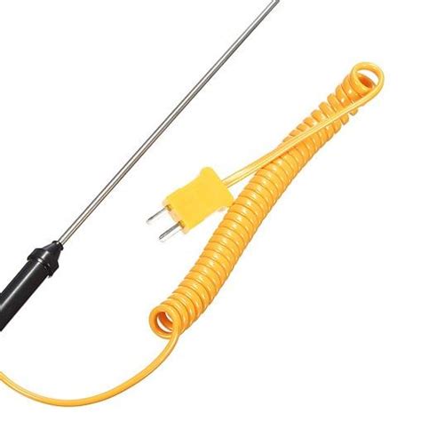 Jual K Type Thermocouple Probe Sensor 20cm 800 Derajat C WRN 01