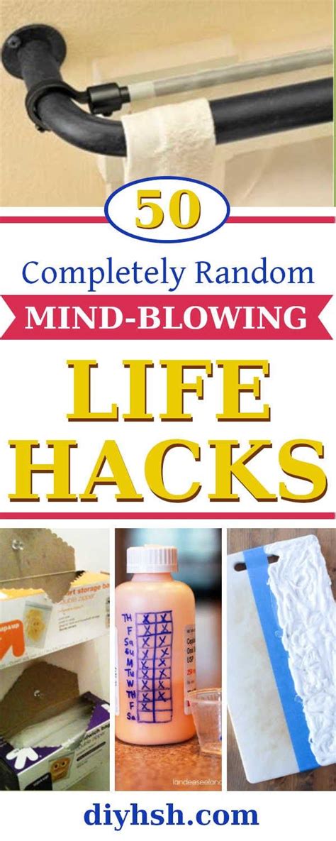 50 Completely Random, Must-Know Mind-Blowing DIY Life Hacks – DIY Home ...