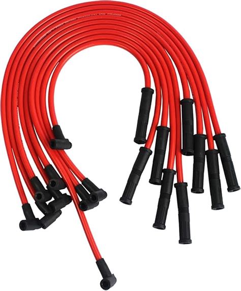 Jdmspeed New Hei Spark Plug Wires Set 90 To Straight For Chevy Sbc Bbc 350 383 400 454 V8 Wire