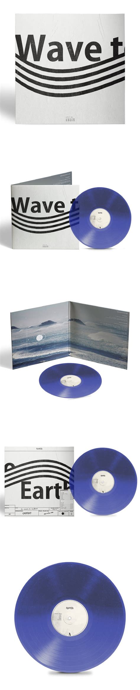 Wave To Earth Uncounted 000 Transparent Blue Lp