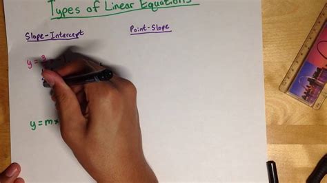 The Three Types Of Linear Equations Sat Math Youtube