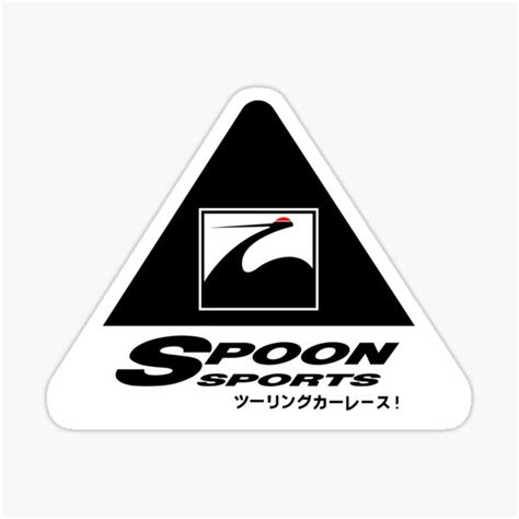 Spoon Sports Sticker For Sale By Jdmshop Redbubble