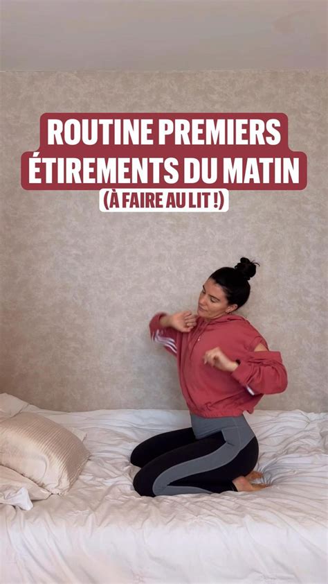 Tirements Du Matin Stretching Yoga Du Matin Rapide Routine D