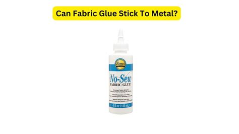 How To Glue Fabric To Metal Complete Guide